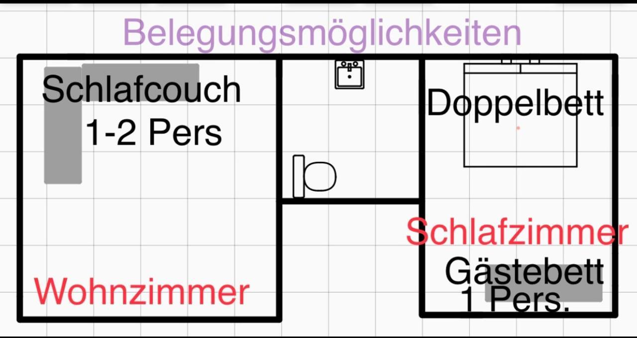 Ruhiges Und Zentral Gelegenes Apartment Rosenfeld Zewnętrze zdjęcie